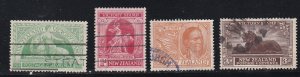 New Zealand # 165-168, World War I Peace Issues, Used, 1/3 Cat.