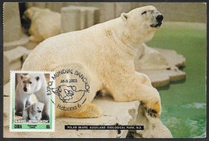 SKV) 2003. Cuba. Wildlife. Polar Bears. Maximum card used. XF.