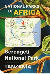 Park Serengeti Stamp Tanzania Panthera Pardus S/S MNH #7310 / Bl.992