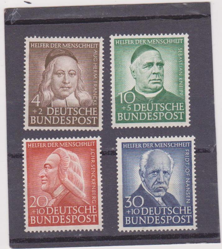 Germany B334-337 MNH