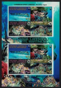 Grenadines Caribbean Spiny Lobster 'Panulirus argus' MS 2009 MNH SG#MS4004