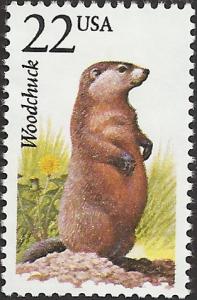 # 2307 MINT NEVER HINGED WOODCHUCK