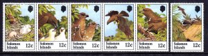Solomon Islands 1982 Sanford's Eagle Complete Mint MNH Set SC 465-470