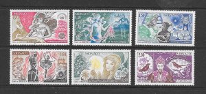 MONACO - CLEARANCE #1236-41 FAIRY TALES MNH