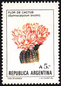 Argentina 1985-88 MH Sc #1526 5a Gymnocalycium bruchii