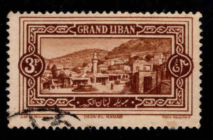 LEBANON Scott 59 Used 1925 stamp