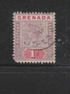 GRENADA #40 1895 1p QUEEN VICTORIA F-VF USED e