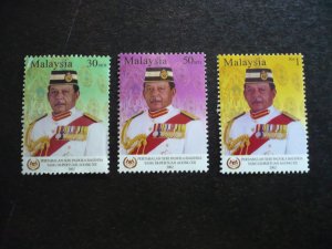 Stamps - Malaysia - Scott# 878-880 - Mint Hinged Set of 3 Stamps