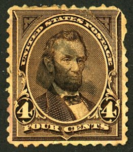 U.S. #254 USED