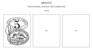 PRINTED MEXICO 1856-2010 + 2011-2020 STAMP ALBUM PAGES (499 pages)