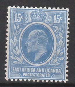 EAST AFRICA & UGANDA 1907 KEVII 15C