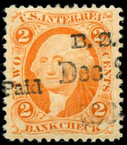 momen: US Stamps #R6c Revenue Used Printed cancel