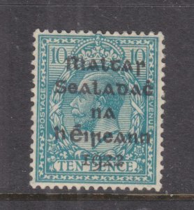 IRELAND, 1922 Dollard, Red overprint, 10d. Turquoise, lhm.