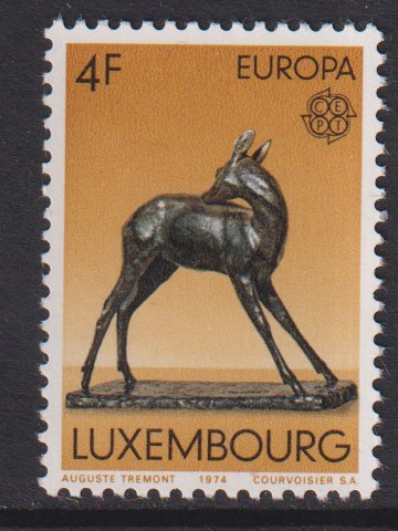 Luxembourg  #546   MNH 1974  Europa 4fr