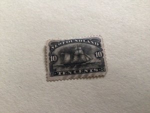 Newfoundland 1881 Black   stamp A13210