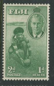 Fiji - Scott B2 - Health Stamps - 1951 - MVLH- Single 2d +1d Stamp