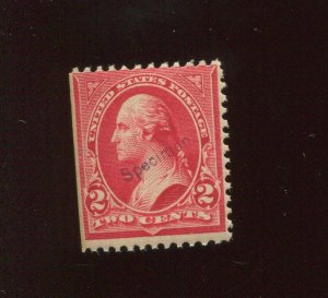 279BS Washington Specimen Overprint Mint Stamp NH (Bx4256)