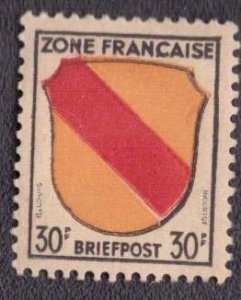 Germany -French Occupation 1945 -  4N9 MH