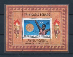 [55136] Trinidad et Tobago 1977 Olympic games Gold medalist Athletics MNH Sheet
