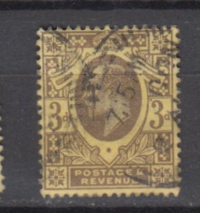 J38738, 1902-11 great britain used #132 king