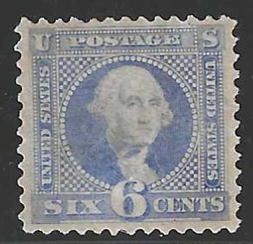 United States, 1869, Scott #115P3, 6c Washington, Plate Proof on India Paper