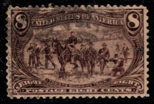 1898 US Scott#- 289  8 Cent Trans Mississippi Used