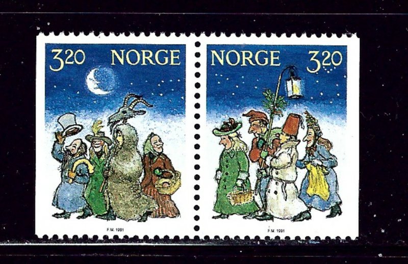 Norway 999-1000 MNH 1991 Christmas