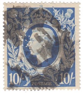 GREAT BRITAIN STAMP 1939 - 42 SCOTT # 251. USED.