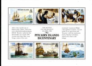 PITCAIRN ISLANDS 321 S/S MNH SCV $17.00 BIN $10.00