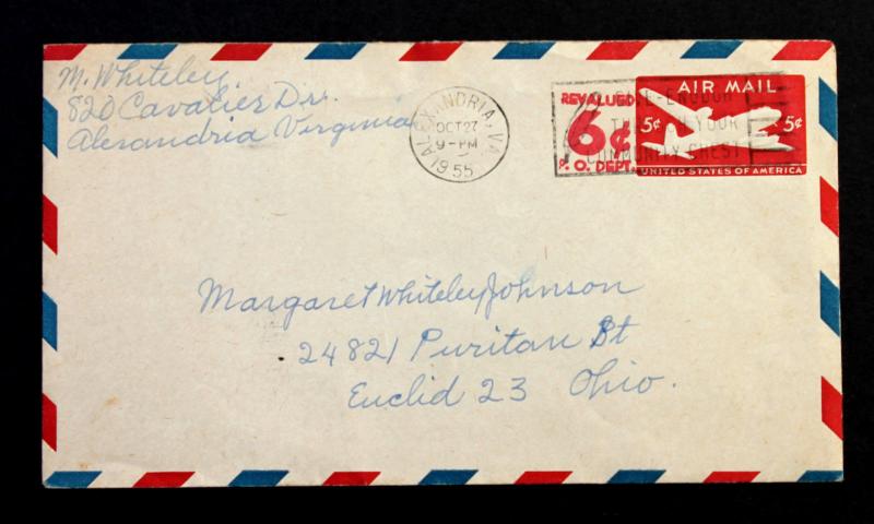 US Stamped Envelope Sc# UC22 Used Entire 