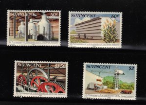 St. Vincent Scott 639-642 MNH