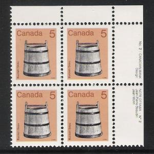 Canada #920ai UR PL BL Bucket 5