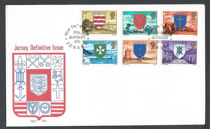 Great Britain-Jersey, FDC