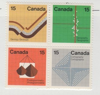 Canada Scott #582-585 Stamp - Mint NH Set - XYZ