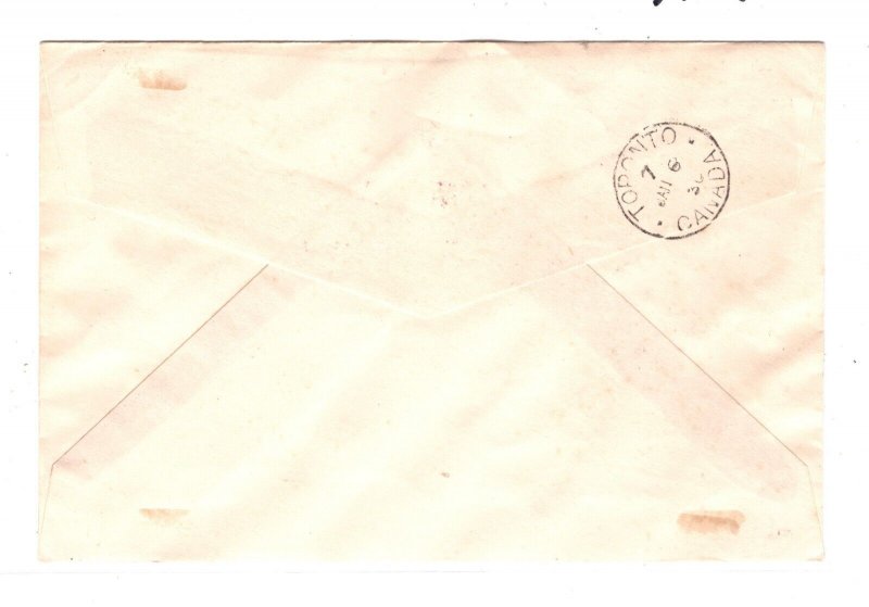 BAHAMAS FIRST FLIGHT Miami 1930 Cover *WAR TAX* FRANKING Air Mail Resumed MA2012