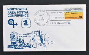 US #1506 Northwest Area Postal Conference St. Paul MN May 15,1975