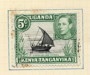 Kenya KUT 1938 Early Issue Fine Used 5c. NW-194861