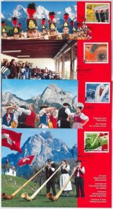 63835 - SWITZERLAND - POSTAL HISTORY: Set of 4 MAXIMUM CARD 2011 - MUSIC-