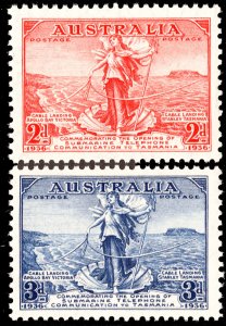 Australia Scott 157-158 Mint never hinged.