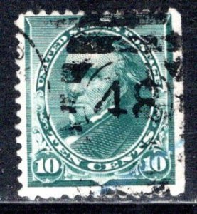 United States Scott # 226, used