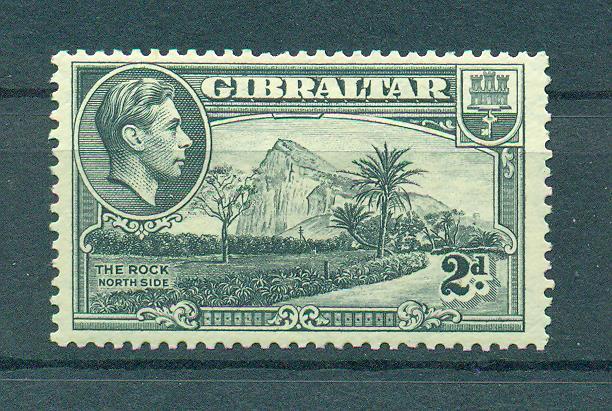 Gibraltar sc# 110 mhr cat value $1.40