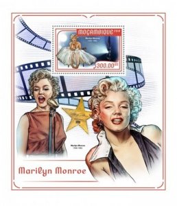 Mozambique - 2018 Marilyn Monroe - Stamp Souvenir Sheet - MOZ18204b