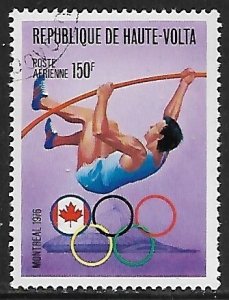 Upper Volta # C231 - Olympics, Pole Vault - unused CTO....{KlZw15}