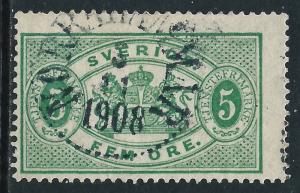 Sweden, Sc #O15, 5o Used