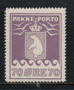 Greenland #Q7a (Facit #P10) Very Fine Never Hinged **With Certificate**