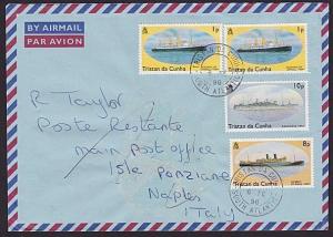 TRISTAN DA CUNHA 1998 cover to Italy........................................6567