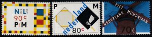 Sc# 850 / 852 Netherlands 1994 Art: paintings complete MNH set CV $2.30