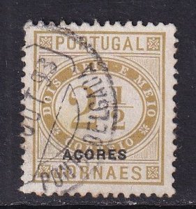 Azores  #P  used 1876-88  newspaper stamp 2 1/2c