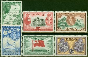 Tonga 1951 Set of 6 SG95-100 Fine LMM