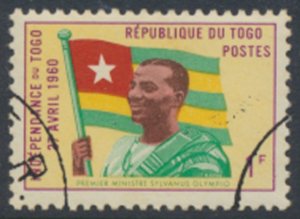 Togo  SC# 378  CTO   Independence see details & scans